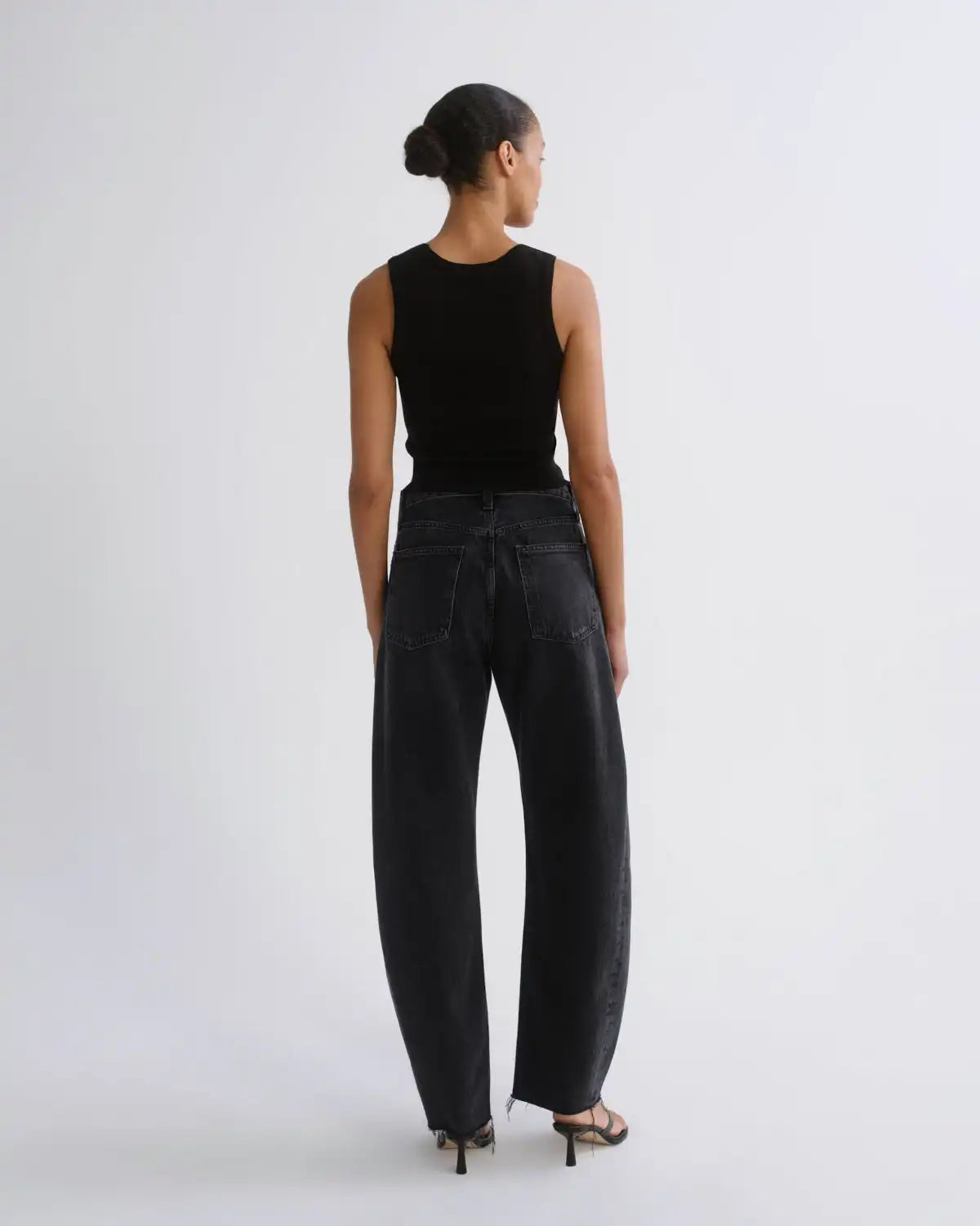 Luna High Rise Pieced Taper (Weightless) in Posses