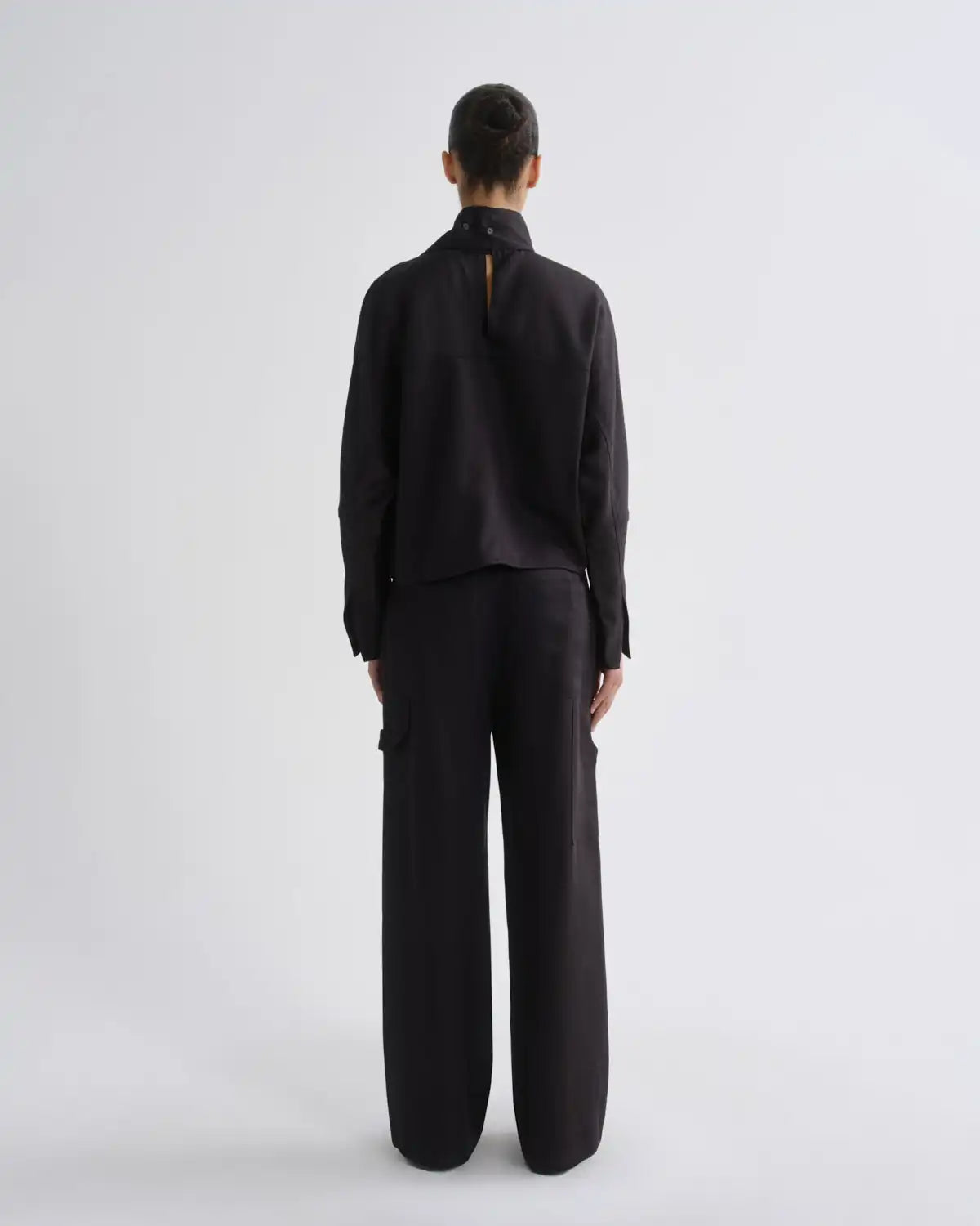 Kembra Top in Charcoal