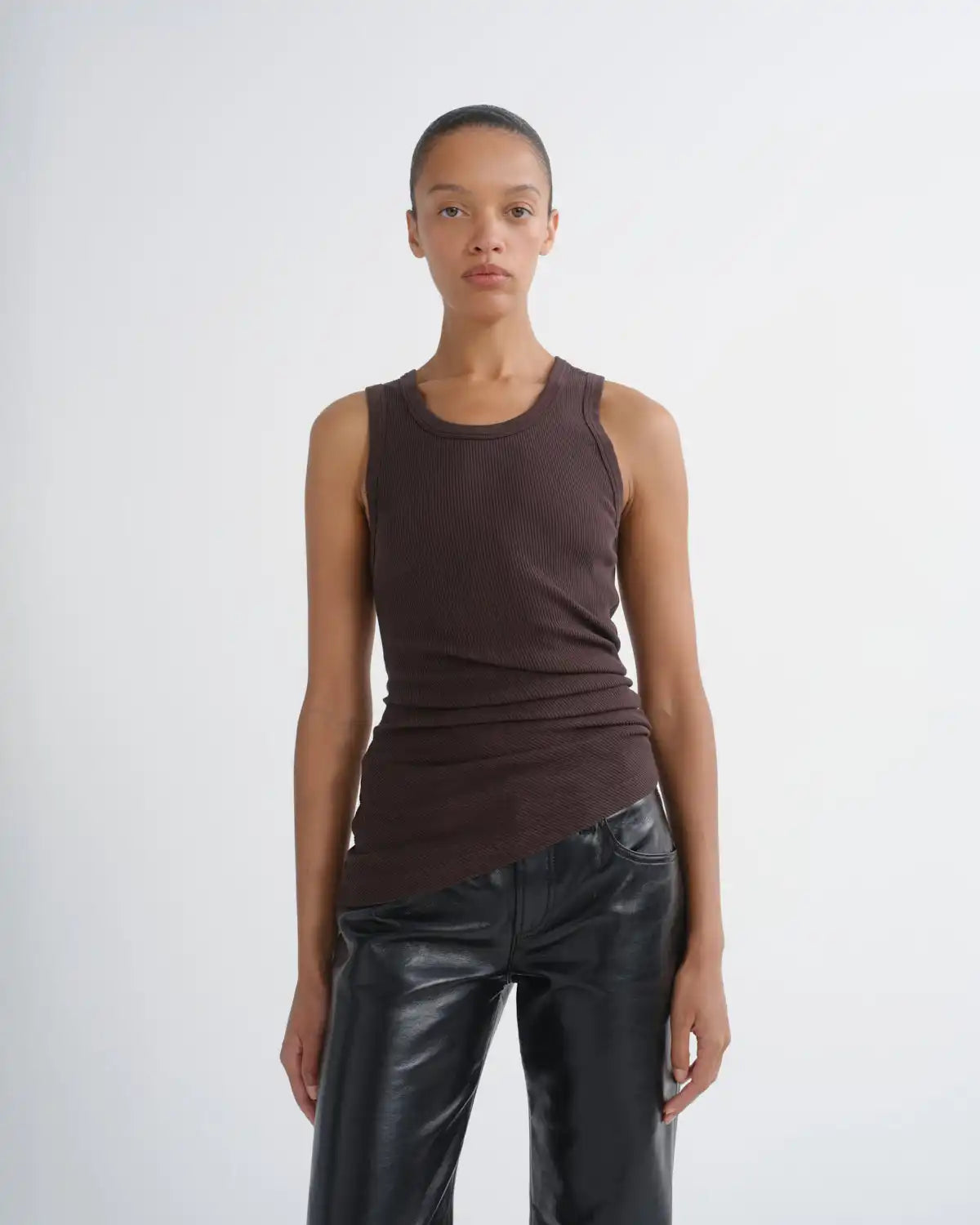 Twisted Poppy Tank in Tone