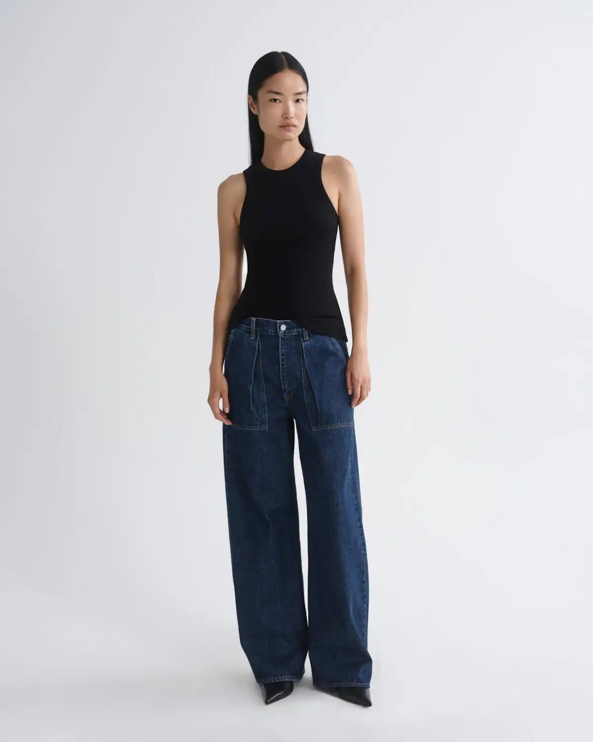Low Curve Utility Jean Petite 29" in Rank