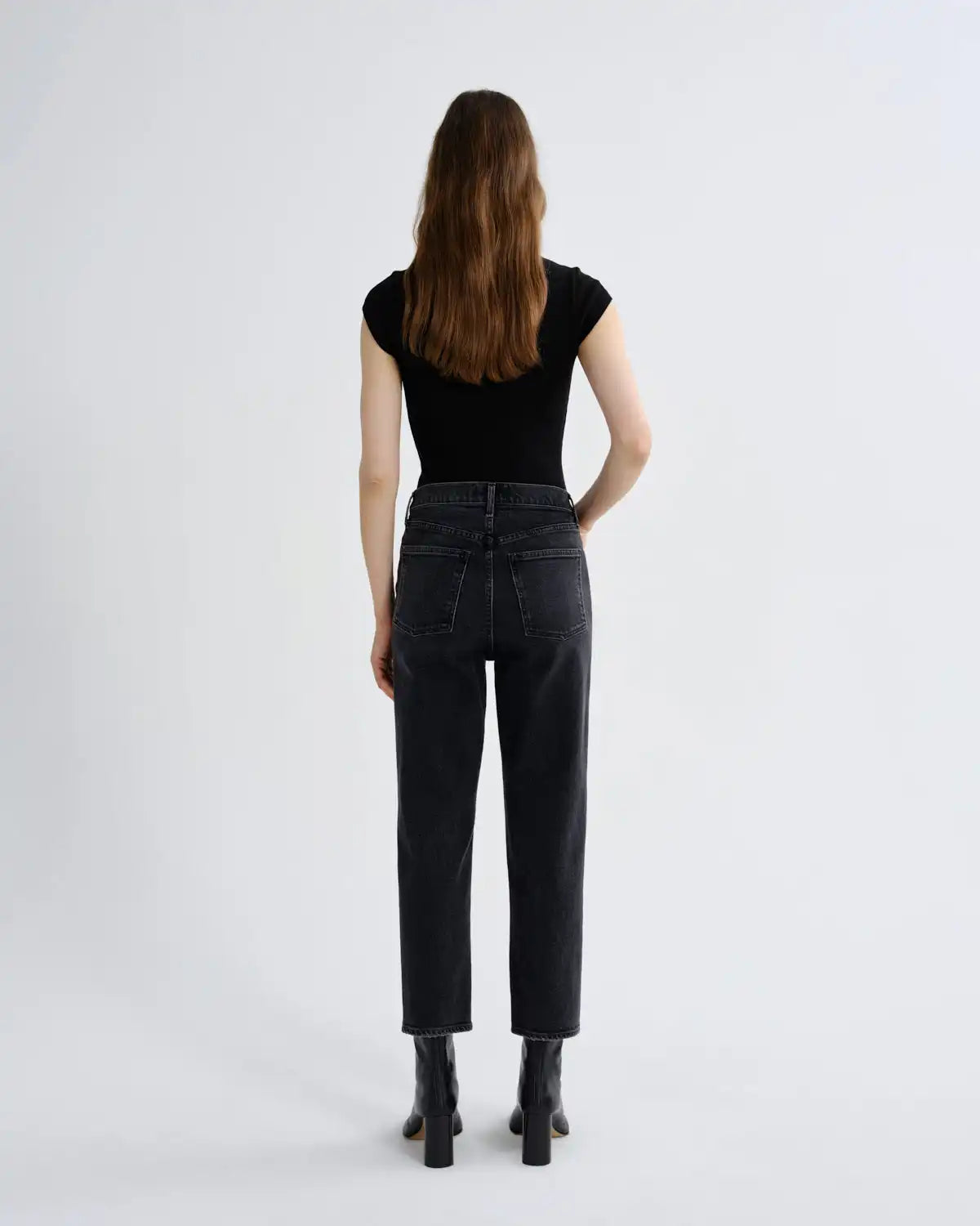 90's Pinch Waist Crop (Weightless Stretch) in Radius