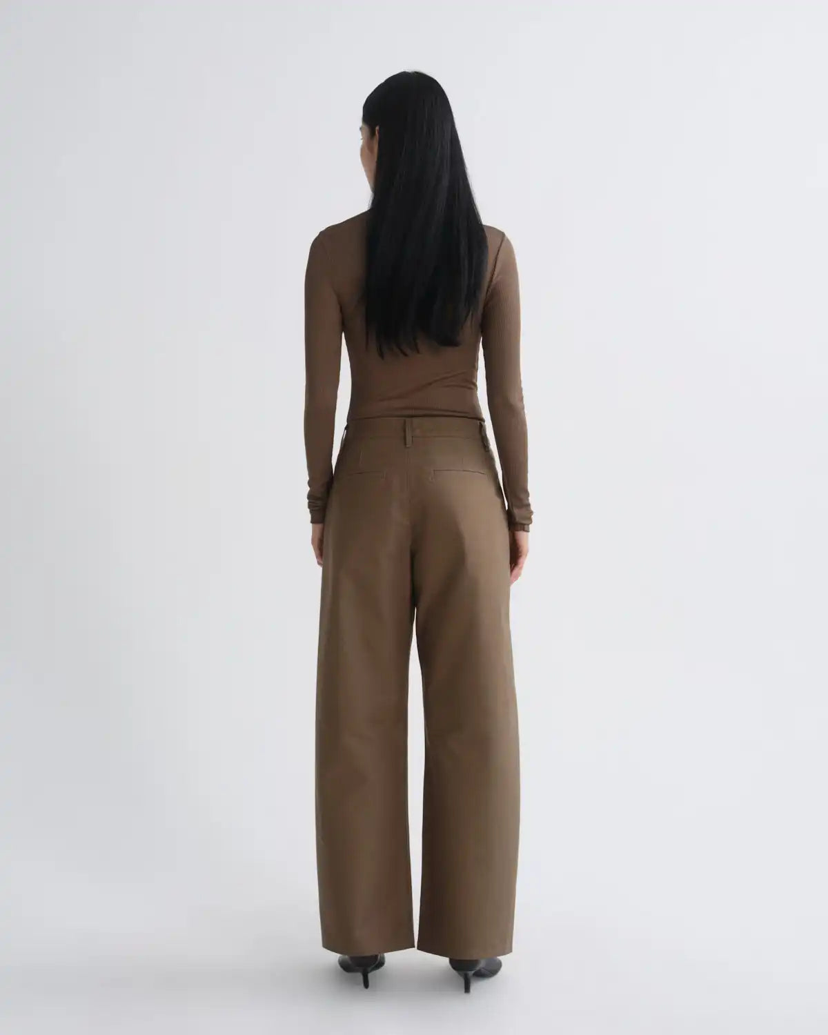 Low Curve Utility Jean Petite 29" (Sateen) in Uniform