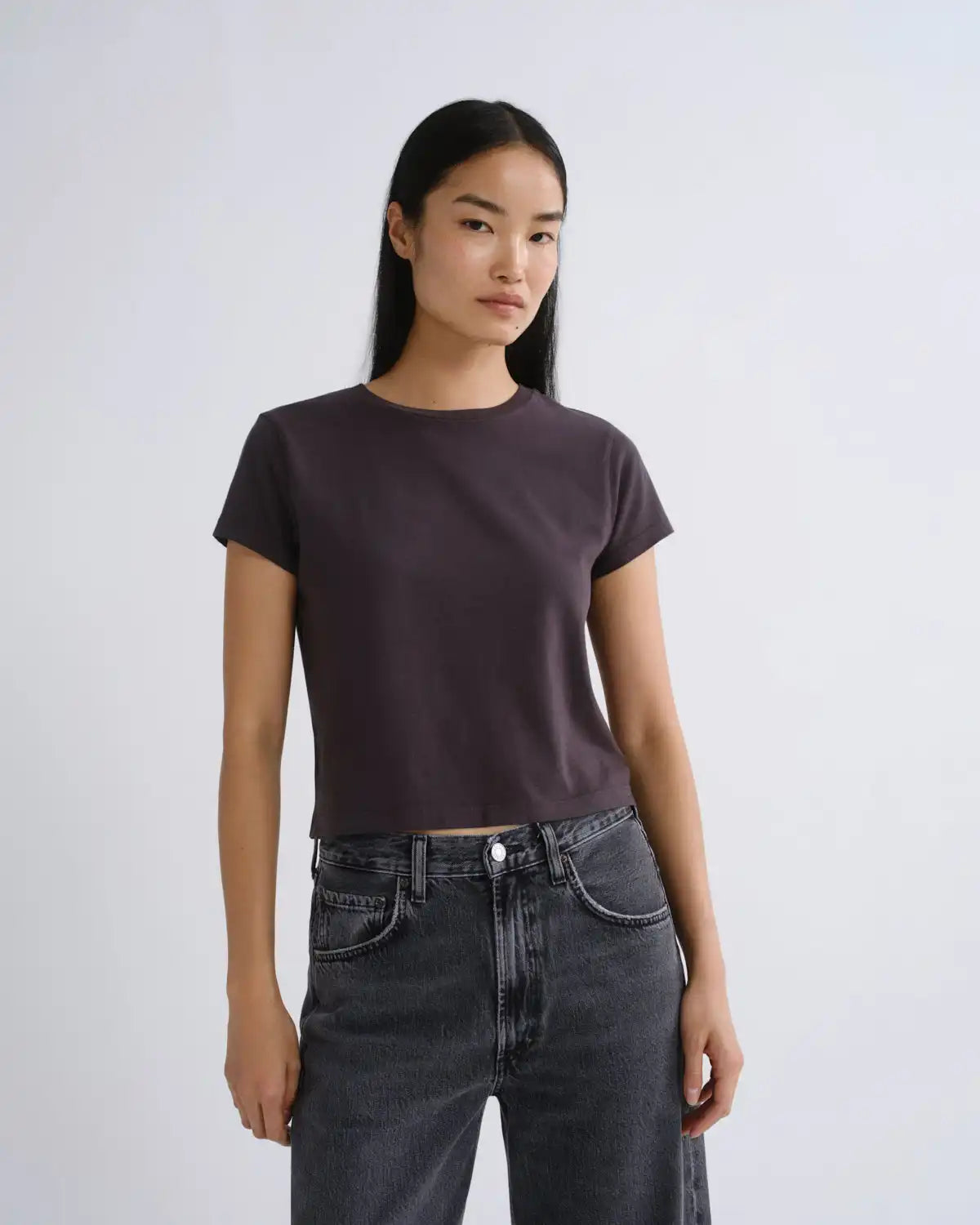 Adine Shrunken Tee in Shade