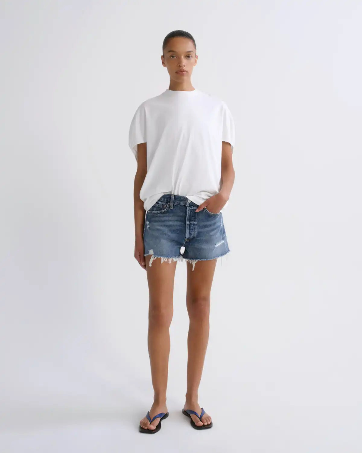 Parker Vintage Cut Off Short in Dark Swapmeet
