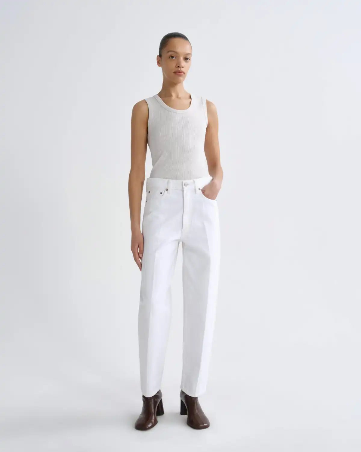 80's Jean in Marshmallow